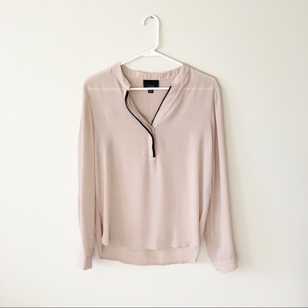 LAST DAY TO PURCHASE! Beige Cream Blouse Size S